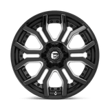 Fuel 1PC - D711 RAGE | 24X12 / -44 Offset / 8X170 Bolt Pattern | D71124201747