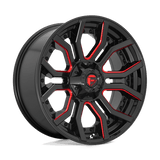 Fuel 1PC - D712 RAGE | 22X10 / -18 Offset / 5X127/5X139.7 Bolt Pattern | D71222005747