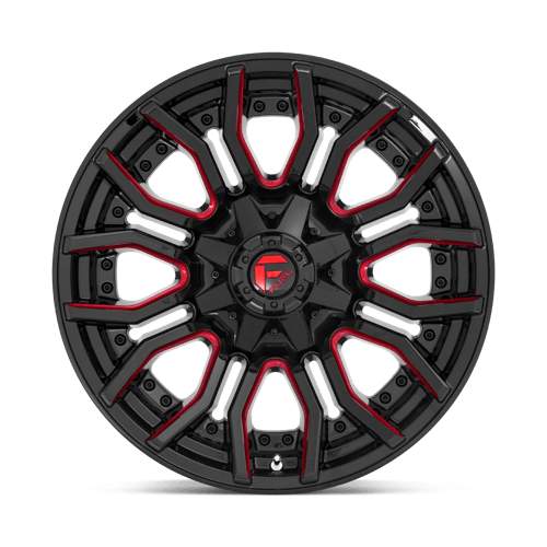 Fuel 1PC - D712 RAGE | 20X10 / -18 Offset / 8X180 Bolt Pattern | D71220001847