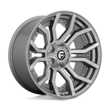 Fuel 1PC - D713 RAGE PLATINUM | 22X10 / -18 Offset / 6X135/6X139.7 Bolt Pattern | D71322009847