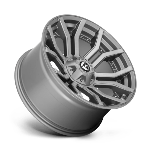 Fuel 1PC - D713 RAGE PLATINUM | 22X10 / -18 Offset / 6X135/6X139.7 Bolt Pattern | D71322009847