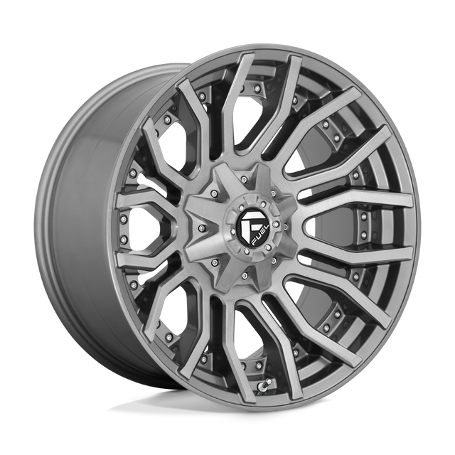 Fuel 1PC - D713 RAGE PLATINUM | 20X10 / -18 Offset / 8X170 Bolt Pattern | D71320001747