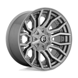 Fuel 1PC - D713 RAGE PLATINUM | 20X10 / -18 Offset / 8X165.1 Bolt Pattern | D71320008247