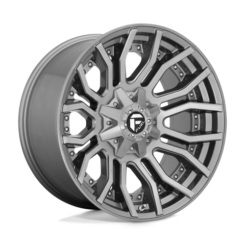 Fuel 1PC - D713 RAGE PLATINUM | 20X10 / -18 Offset / 8X165.1 Bolt Pattern | D71320008247