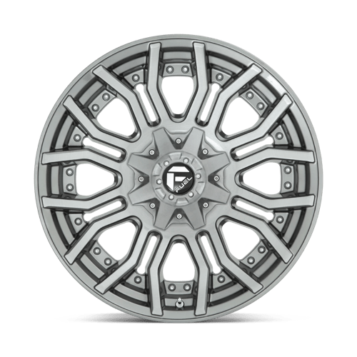 Fuel 1PC - D713 RAGE PLATINUM | 20X10 / -18 Offset / 8X170 Bolt Pattern | D71320001747