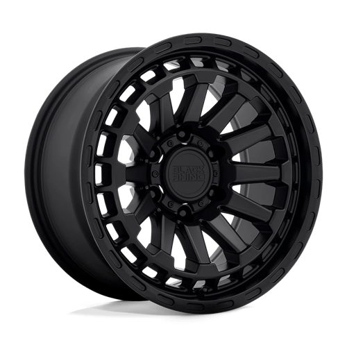 Rhinocéros noir - RAID | 20X9.5 / -18 Décalage / 6X135 Modèle de boulon | 2095RAD-86135M87