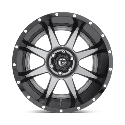 Fuel 2PC - D238 RAMPAGE | 22X14 / -70 Offset / 5X127 Bolt Pattern | D23822407347