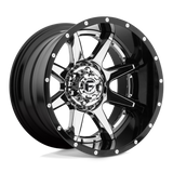 Fuel 2PC - D247 RAMPAGE | 20X10 / -19 Offset / 6X139.7 Bolt Pattern | D24720008347