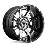 Fuel 2PC - D247 RAMPAGE | 20X12 / -44 Offset / 8X180 Bolt Pattern | D24720201847