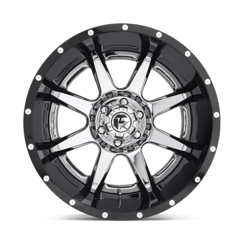 Fuel 2PC - D247 RAMPAGE | 20X10 / -19 Offset / 6X139.7 Bolt Pattern | D24720008347