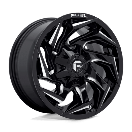 Fuel 1PC - D753 REACTION | 24X12 / -44 Offset / 8X180 Bolt Pattern | D75324201847