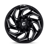 Fuel 1PC - D753 REACTION | 20X10 / -18 Offset / 8X165.1 Bolt Pattern | D75320008247