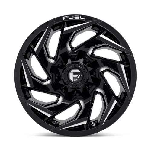 Fuel 1PC - D753 REACTION | 20X10 / -18 Offset / 8X165.1 Bolt Pattern | D75320008247