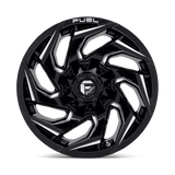 Fuel 1PC - D753 REACTION | 24X12 / -44 Offset / 5X139.7/5X150 Bolt Pattern | D75324207047