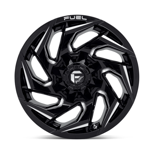 Fuel 1PC - D753 REACTION | 24X12 / -44 Offset / 5X139.7/5X150 Bolt Pattern | D75324207047