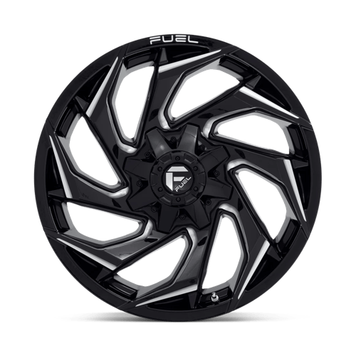 Fuel 1PC - D753 REACTION | 20X9 / 20 Offset / 8X180 Bolt Pattern | D75320901857