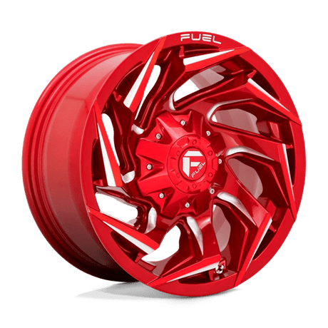 Fuel 1PC - D754 REACTION | 20X9 / 08 Offset / 6X120 Bolt Pattern | D75420909452
