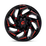 Fuel 1PC - D755 REACTION | 20X9 / 01 Offset / 8X170 Bolt Pattern | D75520901750