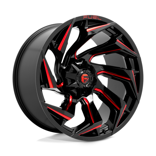 Fuel 1PC - D755 REACTION | 24X12 / -44 Offset / 8X165.1 Bolt Pattern | D75524208247