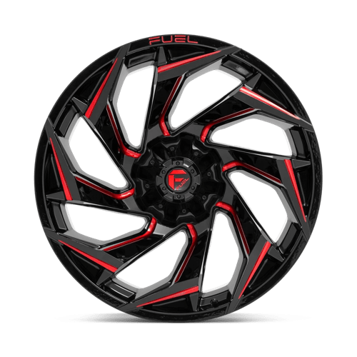 Fuel 1PC - D755 REACTION | 24X12 / -44 Offset / 8X165.1 Bolt Pattern | D75524208247