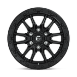 Carburant 1PC - D679 REBELLE | 17X9 / 01 Décalage / 5X127 Modèle de boulon | D67917907550