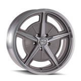 RIDLER 605 MATTE AS-CAST MACHINED 20X10 5-114.3 0MM 83.82MM