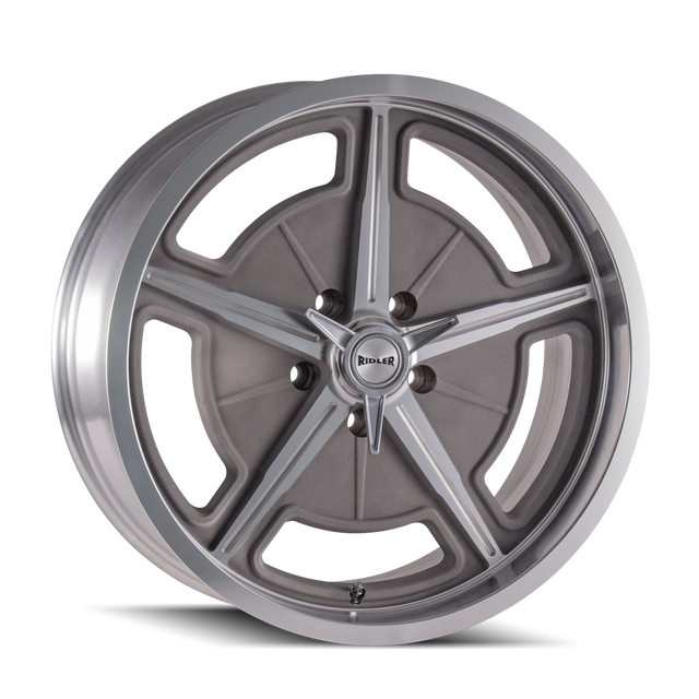 RIDLER 605 MATTE AS-CAST MACHINED 20X10 5-114.3 0MM 83.82MM