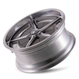 RIDLER 605 MATTE AS-CAST MACHINED 20X10 5-114.3 0MM 83.82MM