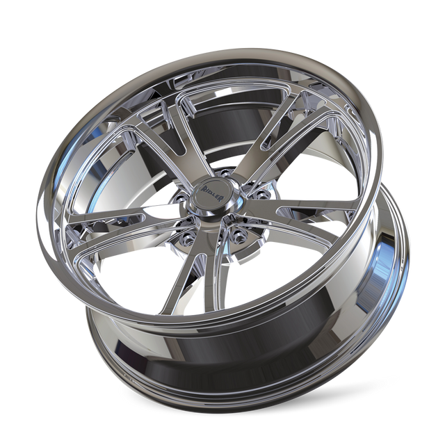RIDLER - 606 | 17X8 / 0 Décalage / 5X114.3 Modèle de boulon | 606-7865C