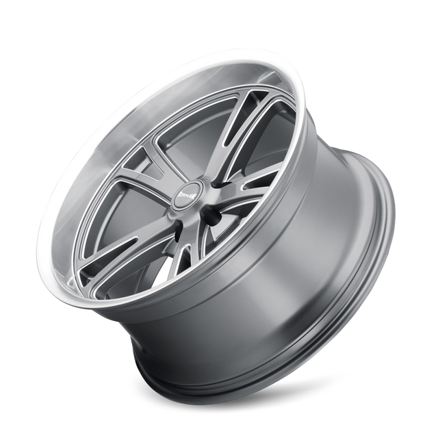 RIDLER 606 GRIS BRILLANT USINÉ 20X8.5 5-114.3 0MM 83.82MM