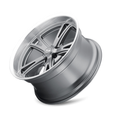 RIDLER 606 GLOSS GREY MACHINED 17X8 5-127 0MM 83.82MM