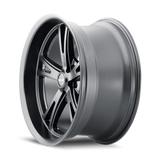 RIDLER 606 NOIR MAT 20X9 5-115 18MM 72.62MM