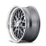 RIDLER 607 GLOSS GREY MACHINED 18X9.5 5-120.65 6MM 83.82MM