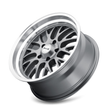 RIDLER 607 GLOSS GREY MACHINED 18X9.5 5-120.65 6MM 83.82MM