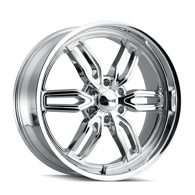 RIDLER 609 CHROME 22X9.5 6-135 30MM 87.1MM