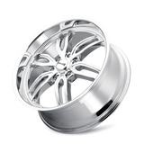 RIDLER 609 CHROME 22X9.5 6-135 30MM 87.1MM