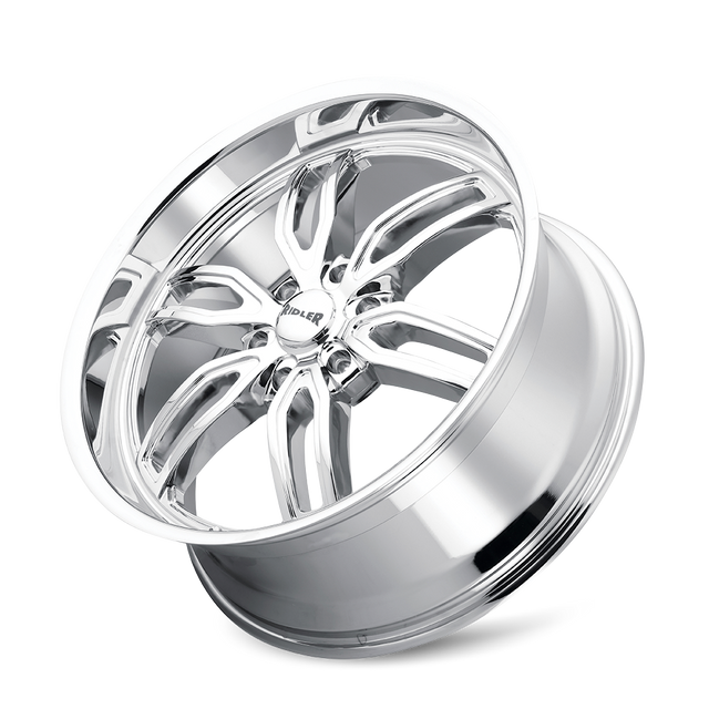 RIDLER 609 CHROME 22X9.5 6-135 30MM 87.1MM