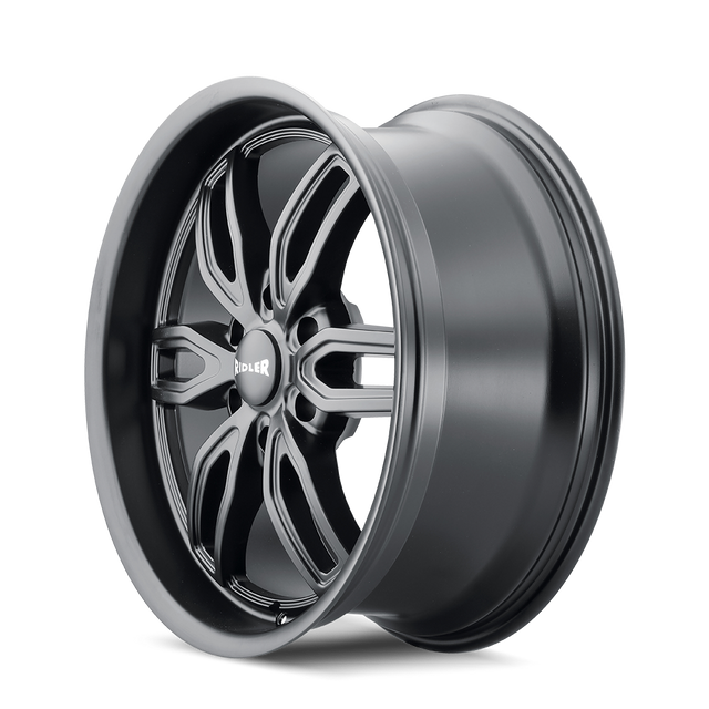 RIDLER 609 MATTE BLACK 22X9.5 6-135 30MM 87.1MM