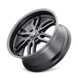 RIDLER 609 MATTE BLACK 22X9.5 6-135 30MM 87.1MM