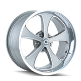 RIDLER 645 GLOSS GREY MACHINED AND POLISH 20X8.5 5-114.3 0MM 83.82MM