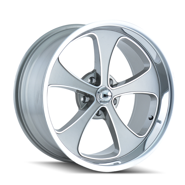 RIDLER 645 GLOSS GREY MACHINED AND POLISH 20X8.5 5-114.3 0MM 83.82MM