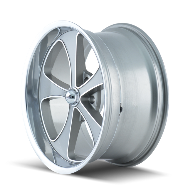 RIDLER 645 GLOSS GREY MACHINED AND POLISH 18X9.5 5-114.3 0MM 83.82MM