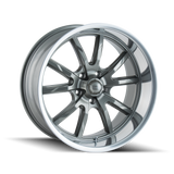 RIDLER 650 GLOSS GREY POLISHED 18X8 5-120.65 0MM 83.82MM