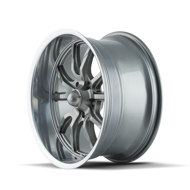 RIDLER 650 GLOSS GREY POLISHED 17X8 5-120.65 0MM 83.82MM