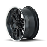 RIDLER 650 MATTE BLACK POLISHED 20X10 5-120.65 0MM 83.82MM