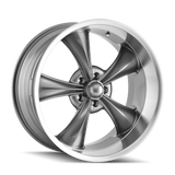 RIDLER 695 GLOSS GREY MACHINED 22X10.5 5-127 0MM 83.82MM