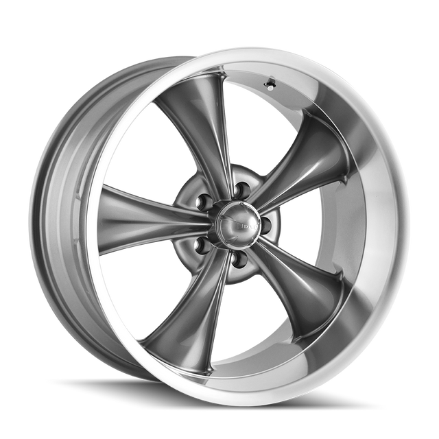 RIDLER 695 GLOSS GREY MACHINED 18X9.5 5-114.3 6MM 83.82MM