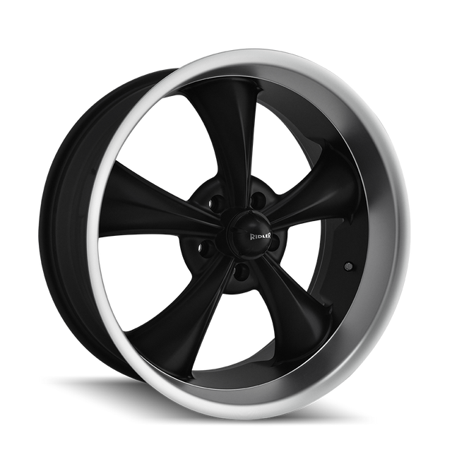 RIDLER 695 MATTE BLACK MACHINED 20X8.5 5-114.3 0MM 83.82MM