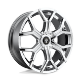 DUB 1PC - S207 ROYALTY | 24X9.5 / 15 Offset / BLANK Bolt Pattern | S207249500+15D