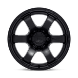 Carburant 1PC - D766 RUSH | 17X9 / 01 Décalage / 6X139.7 Modèle de boulon | D76617908450